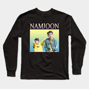 bts - Namjoon rm retro style Long Sleeve T-Shirt